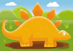 Ravensburger Az első puzzle Happy Dinosaurs 4 az 1-ben (2,3,4,5 darab)