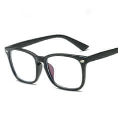 Northix Anti Blue Light szemüveg - Matt fekete 