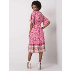 ITALY MODA Női mintás ruha SELKIE rózsaszínű DHJ-SK-13571.42P_369081 Univerzális