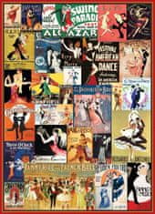 EuroGraphics Puzzle Vintage plakátok tánctermekből 1000 db