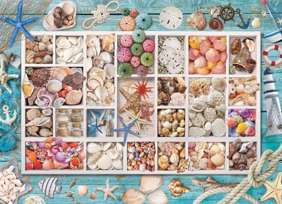 EuroGraphics Puzzle Laura kagylógyűjteménye 1000 darab