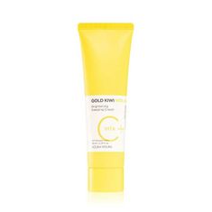 Holika Holika Éjszakai arckrém a ragyogó bőrért Gold Kiwi Vita C+ (Brightening Sleeping Cream) 80 ml