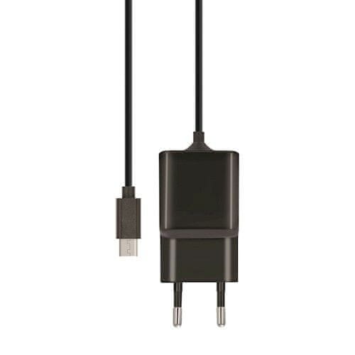 maXlife hálózati töltő MXTC-03 Micro USB Fast Charge 2.1A, fekete
