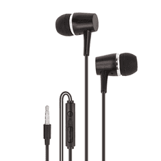 maXlife vezetékes fülhallgató MXEP-01 fekete