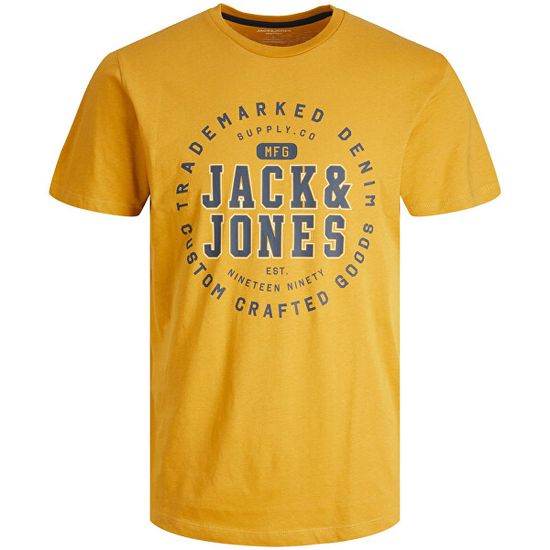 Jack&Jones Férfi póló JJSTAMP Regular Fit 12211446 Harvest Gold