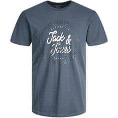 Jack&Jones Férfi póló JJSTAMP Regular Fit 12211446 Ombre Blue (Méret XL)