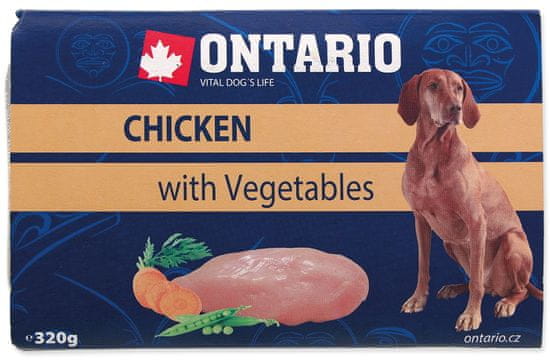Ontario Tálca Chicken with vegetable 8 x 320g