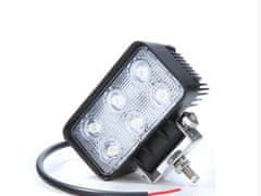 Munkalámpa LED, 110x61x55 mm, 6xLED,1200 lm