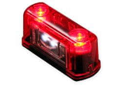 WAS Rendszám világítás W53 (245) LED + piros helyzetjelző