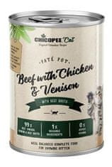 Chicopee Cat Cons. Cica Paté Pot Marhahús+Csirke 400g