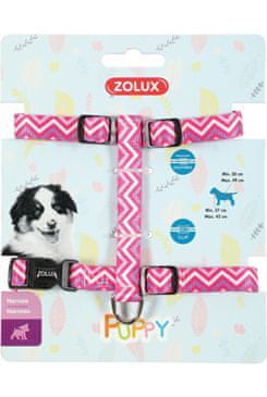 Zolux Hám kutya kiskutya PIXIE állítható rózsaszín 13mm