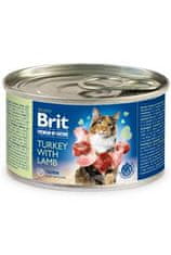 Brit Premium Cat by Nature konzum pulyka és bárányhús 200g