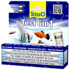 Tetra Test 6in1 Tesztcsík szett (25 ks)