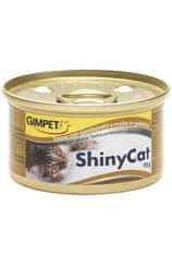 Gimpet Shiny cat cons. - tonhal, garnéla, maltóz 70 g