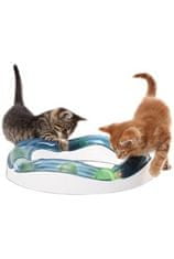 CAT IT Macskajáték Hegyi hullámvasút labdával CATIT műanyagból