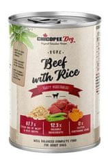 Chicopee Dog Cons. Tiszta marhahús rizzsel 400g