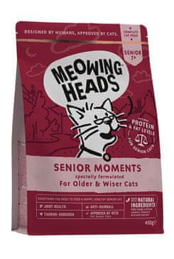 Meowing Heads Senior pillanatok ÚJ 450g