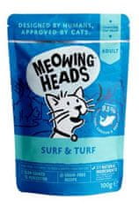 Meowing Heads Surf & Turf kapszula 100g