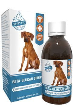 Topvet Béta-glükán szirup kutyáknak 200ml