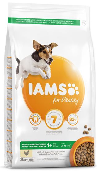 IAMS Dog Adult Small&amp;Medium Chicken 3 kg