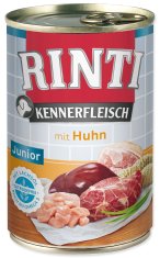 RINTI Kenner Fleisch Junior Csirkés kutyakonzerv, 6 x 400 g