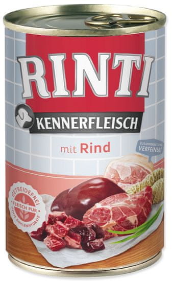 RINTI konzerv kutyaeledel marhahússal 6x400g