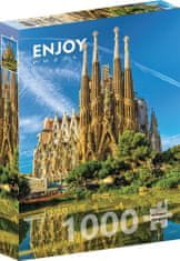 ENJOY Rejtvény Sagrada Familia Bazilika, Barcelona 1000 db