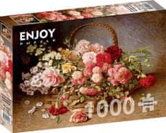 ENJOY Rejtvény Kosár rózsákból és szegfűből 1000 db