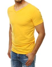 Dstreet férfi alap póló Ameyalli sárga XXL