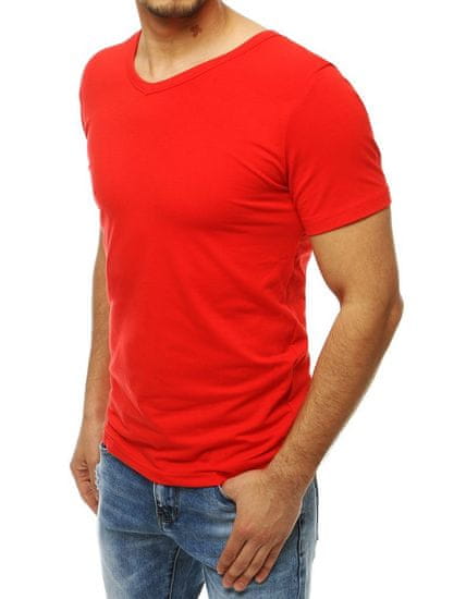 Dstreet férfi alap póló Ismail piros
