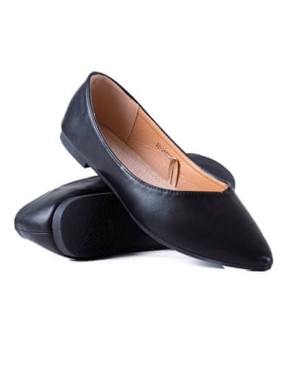 Amiatex Női balerina cipő 89667 + Nőin zokni Gatta Calzino Strech