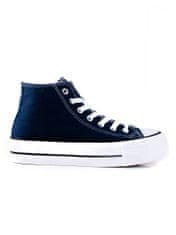 Amiatex Női tornacipő 89683 + Nőin zokni Gatta Calzino Strech, kék árnyalat, 38