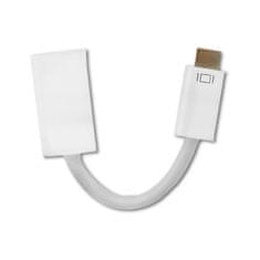 Qoltec Adapter Mini DVI male | HDMI female | 0.15m