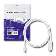 Qoltec USB 3.1 kábel C típusú férfi / HDMI A férfi | 4K | Alternatív üzemmód | 2m