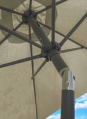 Linder Exclusiv Knick kerti napernyő 300 cm bézs színű