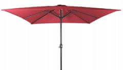 Linder Exclusiv Kerti napernyő négyzet alakú 250 cm Piros