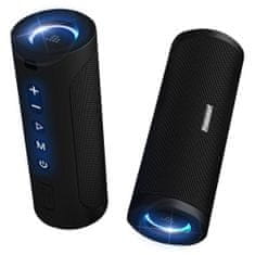 shumee Vezeték nélküli Bluetooth hangszóró T6 Pro 45W + LED fekete