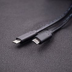 Qoltec USB 3.1 kábel C típusú férfi | USB 3.1 kábel C típusú férfi | 1m
