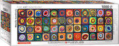 EuroGraphics Panoráma puzzle Színes körök 1000 darab