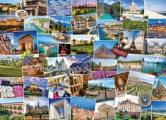 EuroGraphics World Travel Puzzle - Franciaország 1000 darab