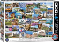 EuroGraphics World Travel Puzzle - Franciaország 1000 darab