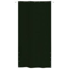 shumee sötétzöld oxford-szövet erkélyparaván 140 x 240 cm