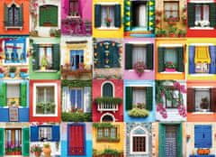 EuroGraphics Puzzle mediterrán ablakok 1000 darab