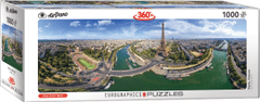 EuroGraphics Panoráma puzzle Párizs, Franciaország 1000 darab