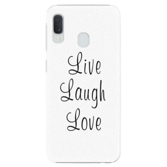 iSaprio Live Laugh Love műanyag tok Samsung Galaxy A20e