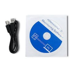Qoltec UPS - Monolith | 1500VA | 900W | LCD | USB