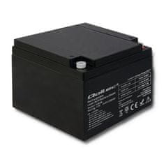 Qoltec AGM akkumulátor | 12V | 24Ah | max 360A