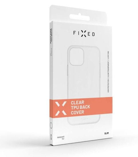 FIXED TPU gél védőtok Honor X7 készülékhez, átlátszó, FIXTCC-978