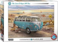 EuroGraphics Puzzle VW Bus - Szerelem és remény 1000 darab