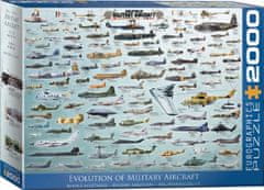 EuroGraphics Puzzle Katonai repülőgép 2000 db